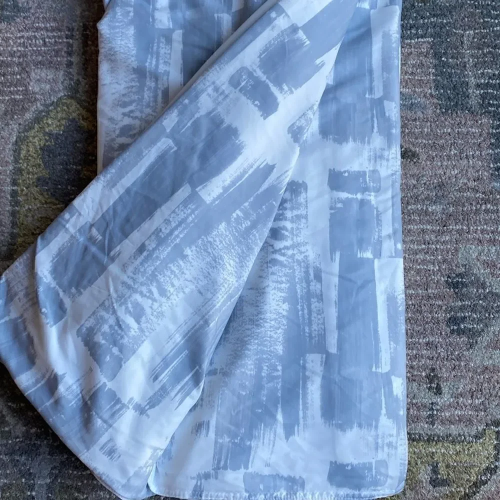 City Scene Paint Stroke Designed Bed Duvet Cover